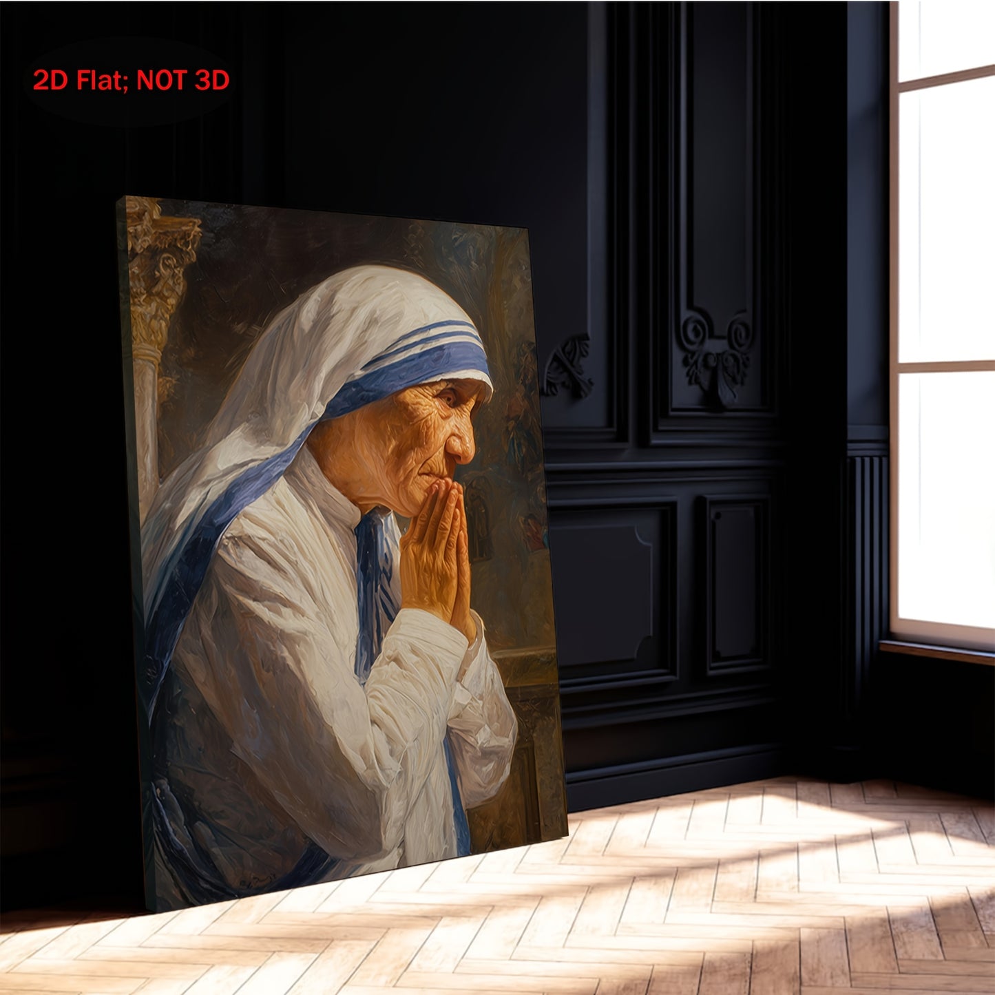 Stampa su tela intelaiata — Madre Teresa di Calcutta