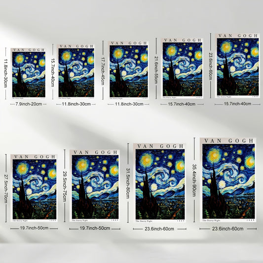 Stampa su tela intelaiata — Homage to Van Gogh
