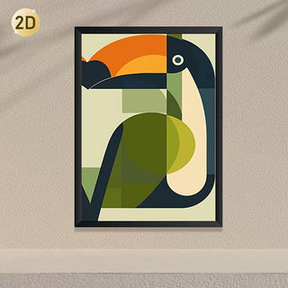 Stampa su tela intelaiata — Tucano