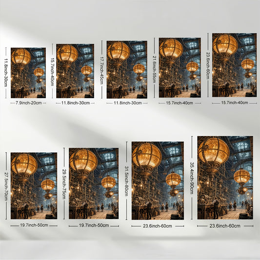 Stampa su tela intelaiata — Fabbrica Steampunk