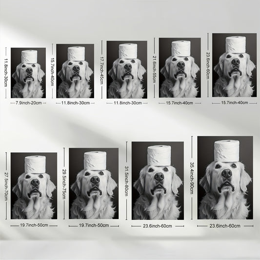 Stampa su tela intelaiata — Golden Retriever