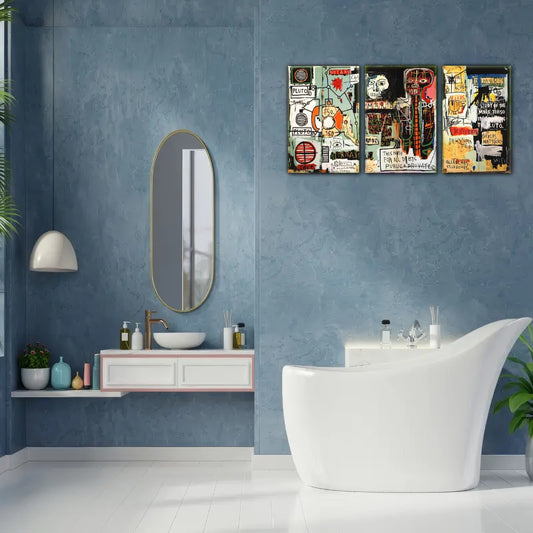 Stampa su tela intelaiata — Graffiti Astratto