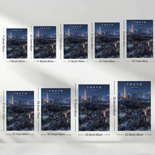 Stampa su tela intelaiata — Tokyo