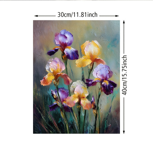 Stampa su tela intelaiata — Iris