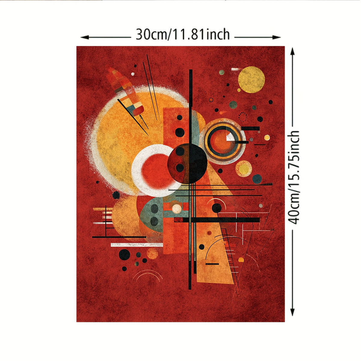 Stampa su tela intelaiata — Homage to Kandinsky