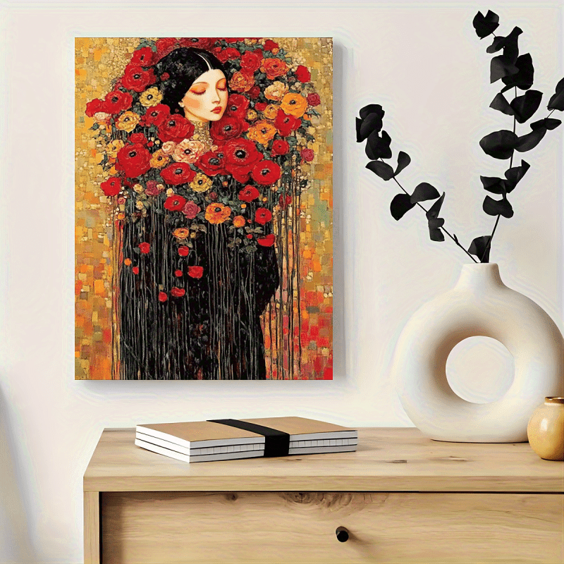 Stampa su tela intelaiata — Homage to Klimt