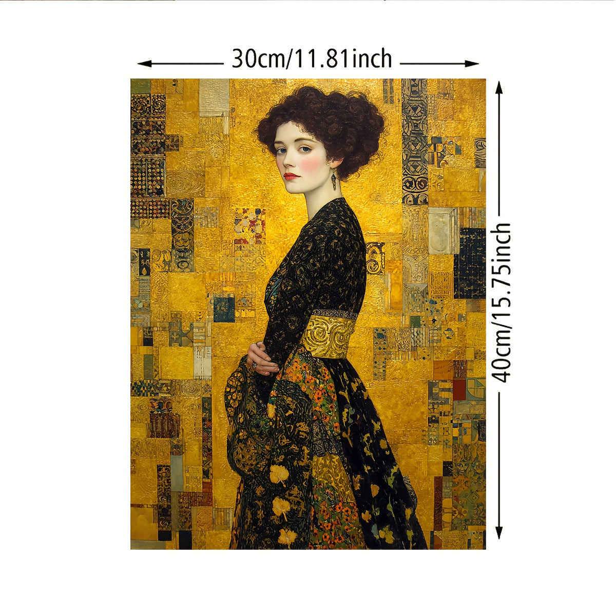 Stampa su tela intelaiata — Homage to Klimt