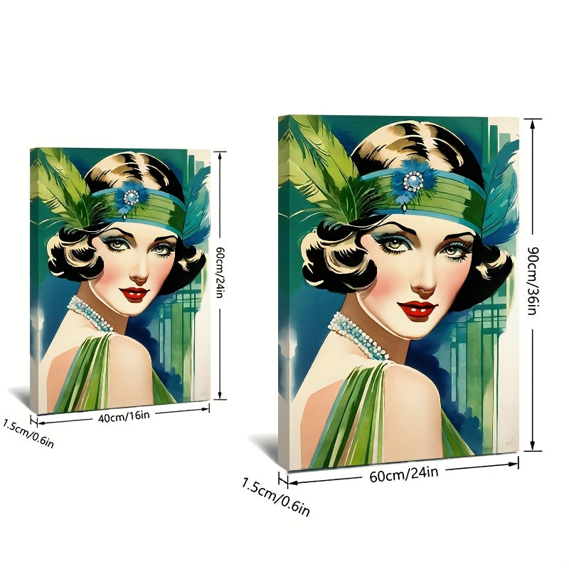Stampa su tela intelaiata — Jazz Age