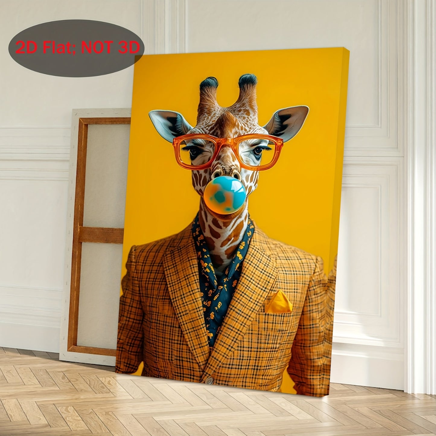 Stampa su tela — Giraffa Pop Art