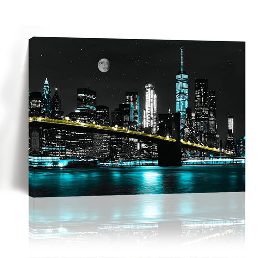 Stampa su tela intelaiata — Ponte di Brooklyn