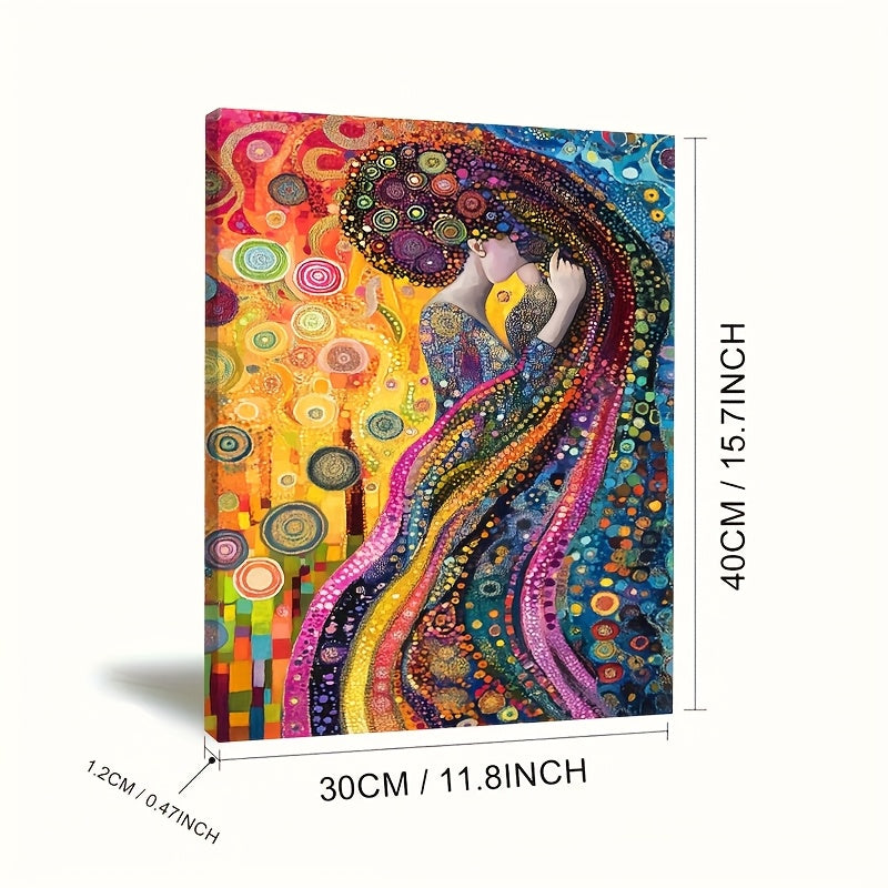 Stampa su tela intelaiata — Homage to Klimt