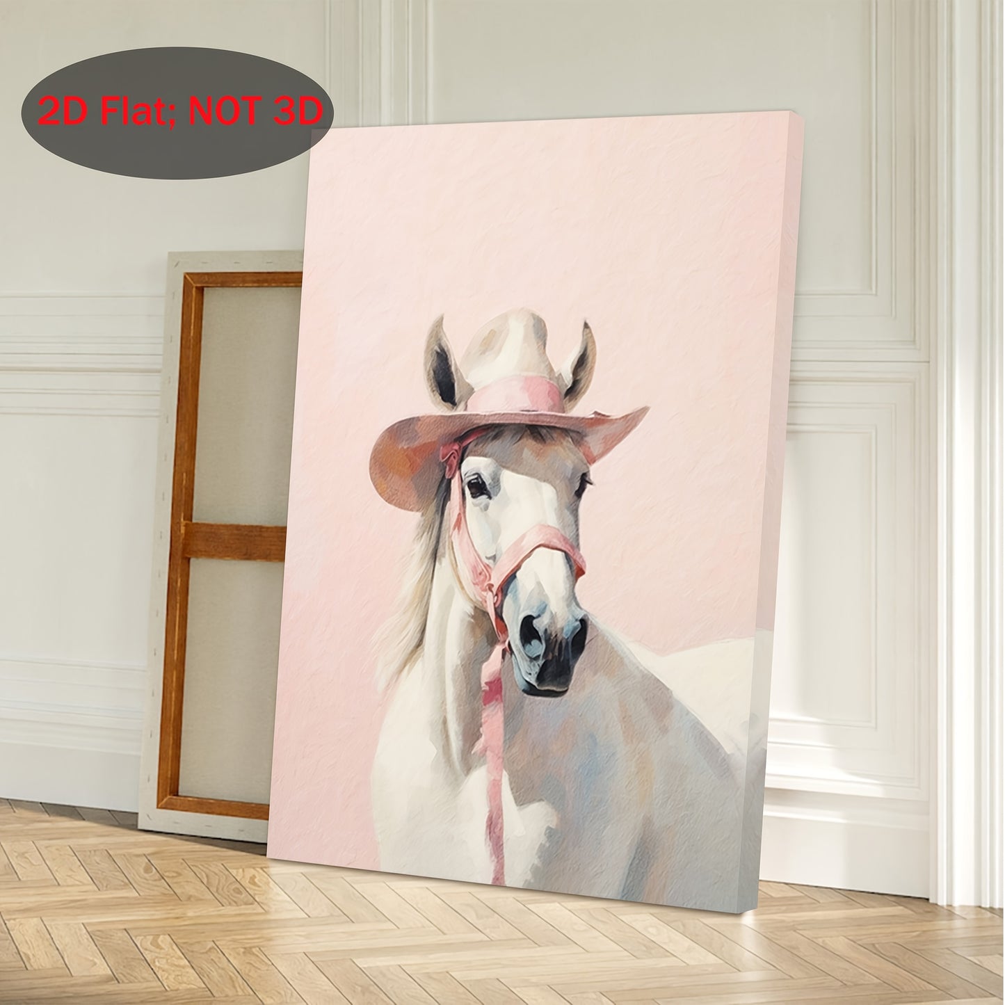 Stampa su tela intelaiata — Cowgirl Western