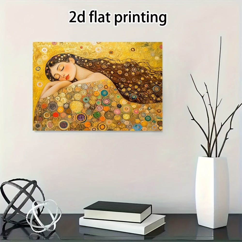 Stampa su tela intelaiata — Homage to Klimt