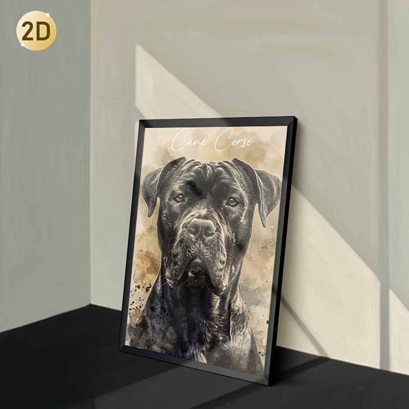 Stampa su tela intelaiata — Cane Corso