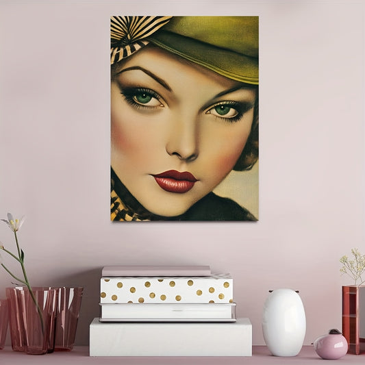 Stampa su tela intelaiata — Homage to Lempicka