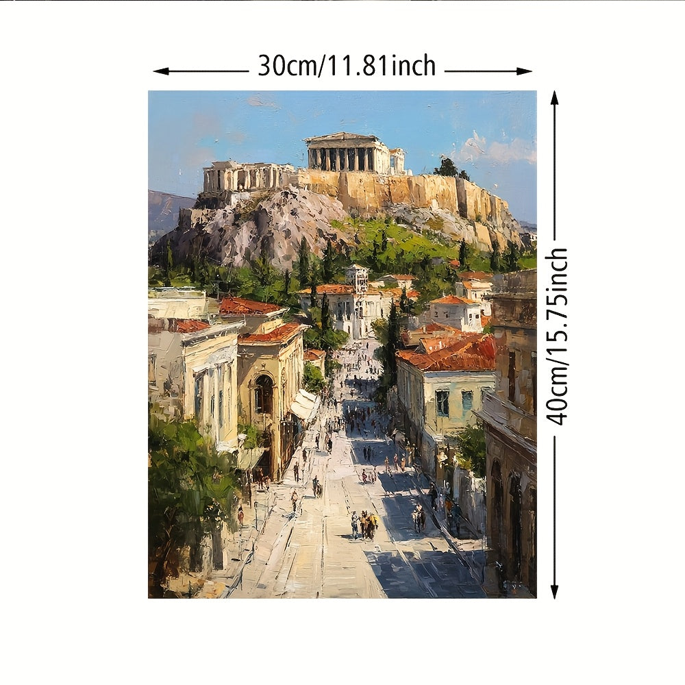 Stampa su tela intelaiata — Acropoli di Atene