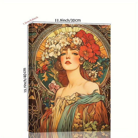 Stampa su tela intelaiata — Homage to Mucha