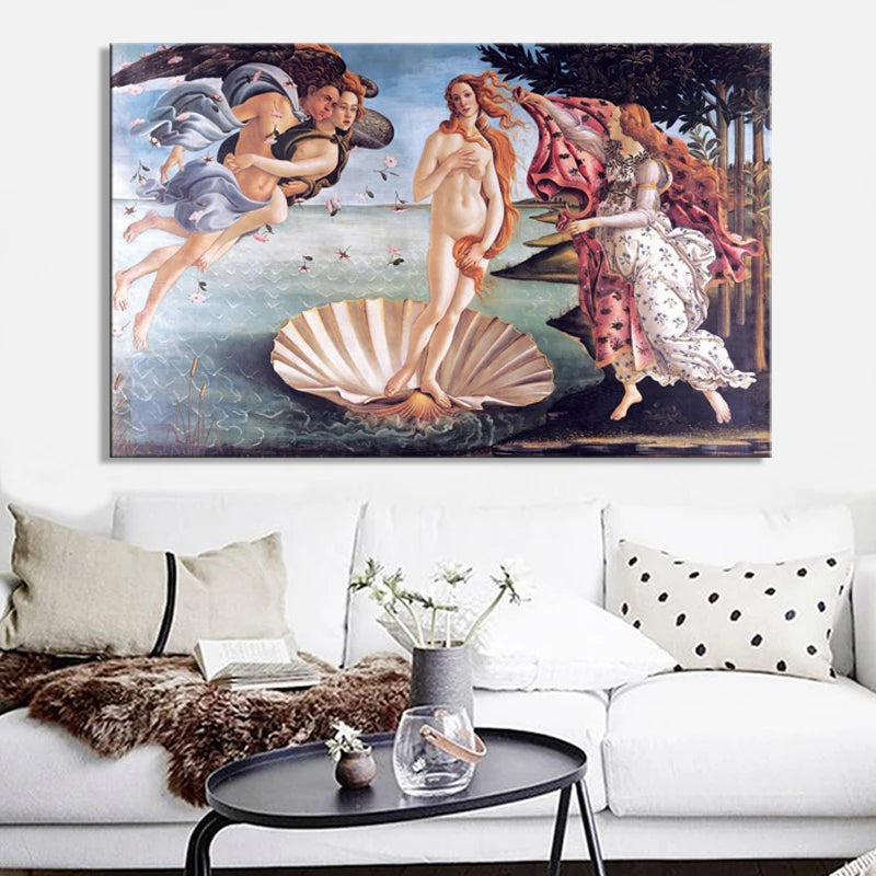 Stampa su tela da intelaiare — Homage to Botticelli