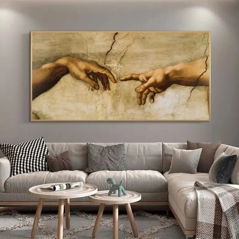 Stampa su tela da intelaiare — Homage to Michelangelo