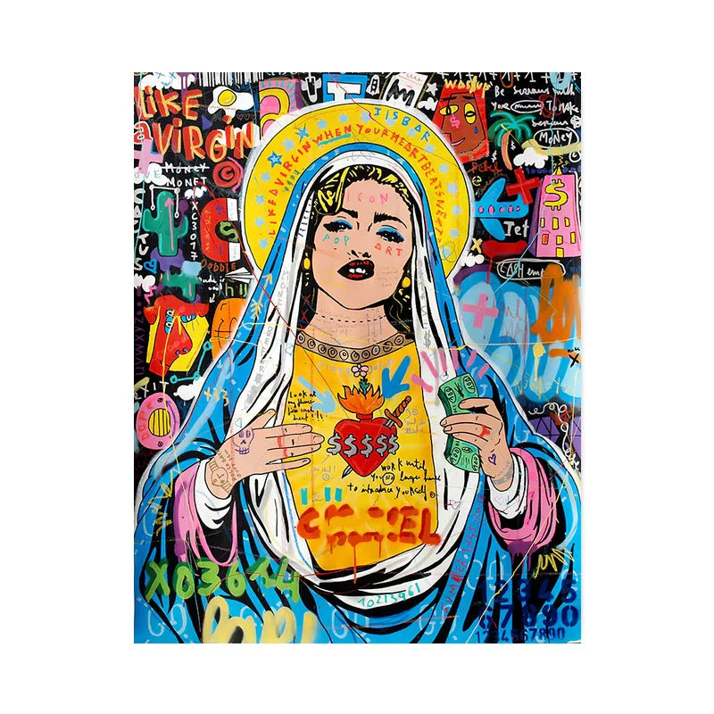 Stampa su tela da intelaiare — Homage to Mona Lisa