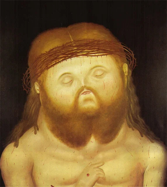 Stampa su tela da intelaiare — Homage to Botero