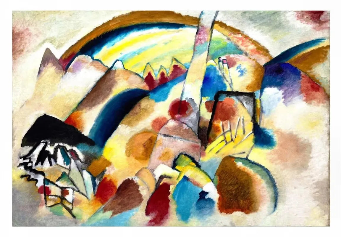 Stampa su tela da intelaiare — Homage to Kandinsky