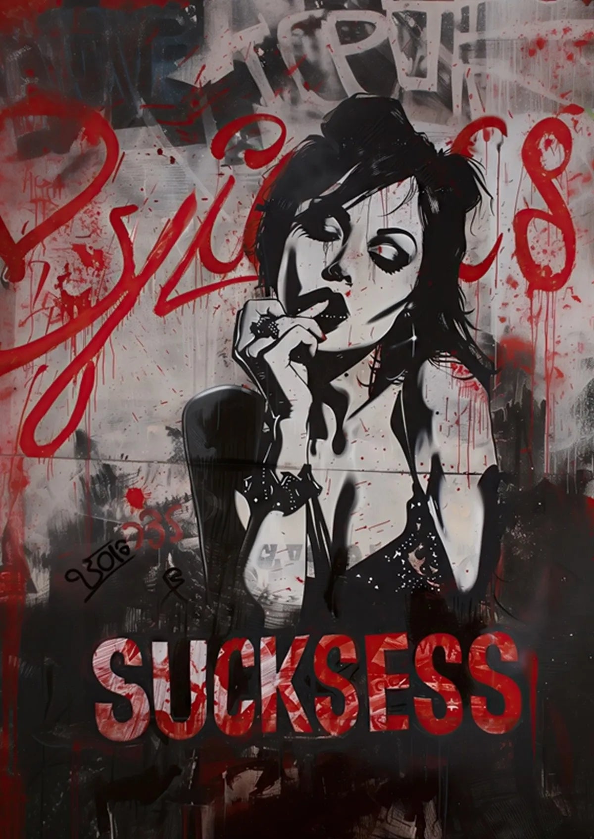 Stampa su tela da intelaiare — Homage to Banksy