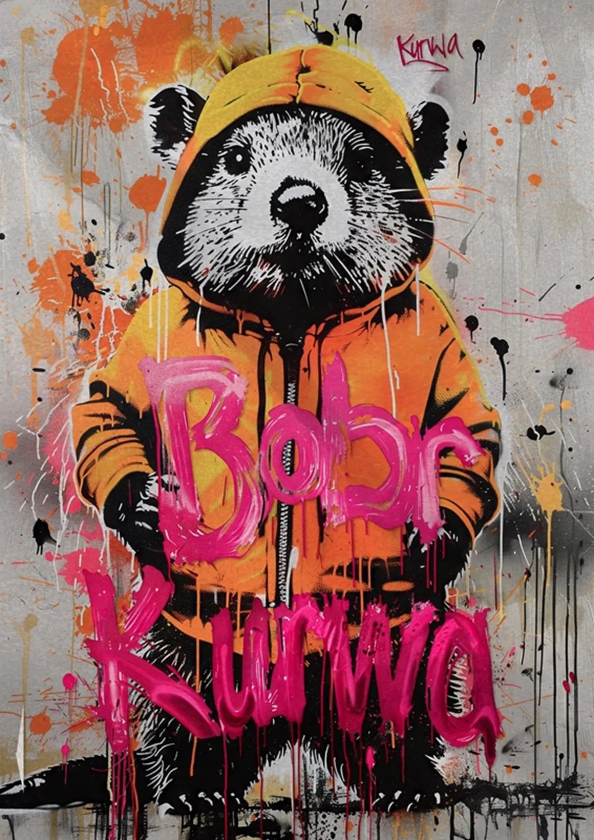 Stampa su tela da intelaiare — Homage to Banksy