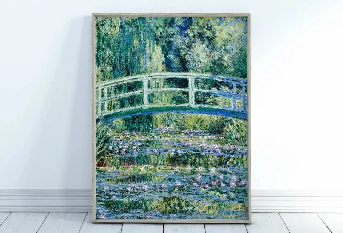 Stampa su tela da intelaiare — Homage to Monet