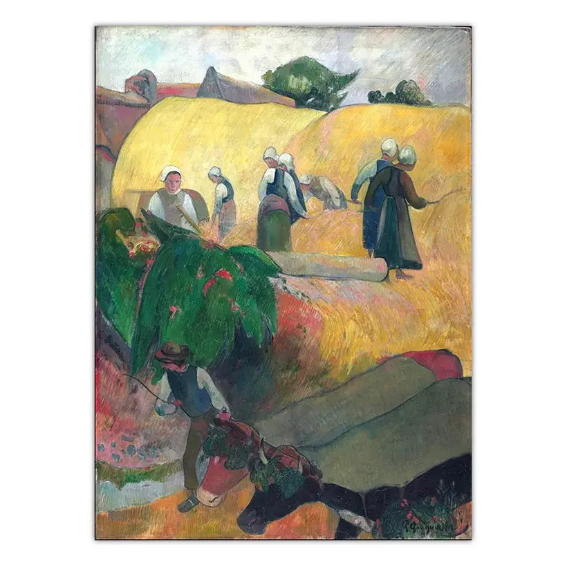 Stampa su tela da intelaiare — Homage to Gauguin