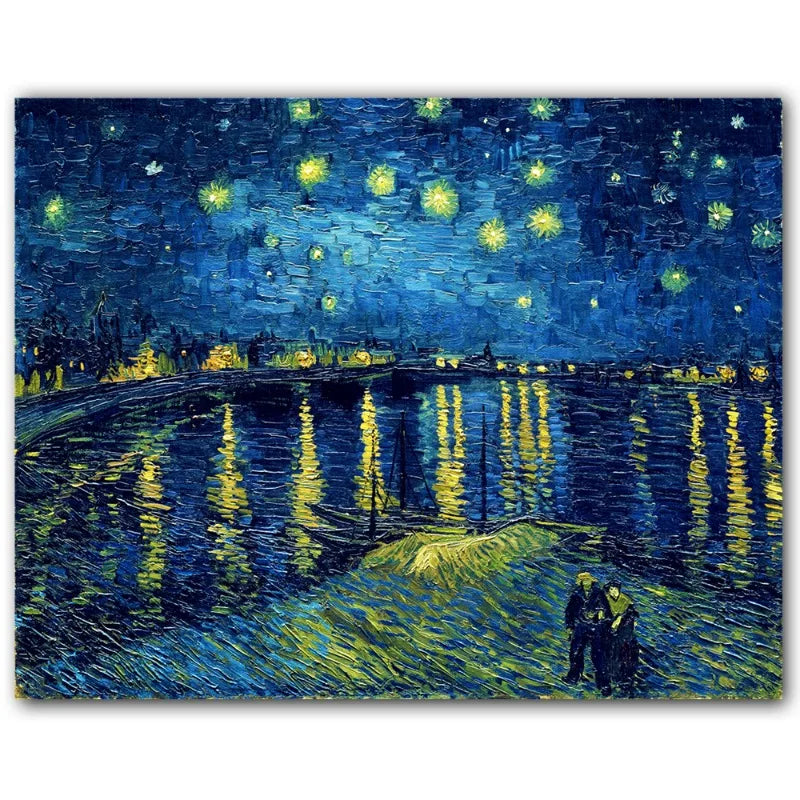 Stampa su tela da intelaiare — Homage to Van Gogh