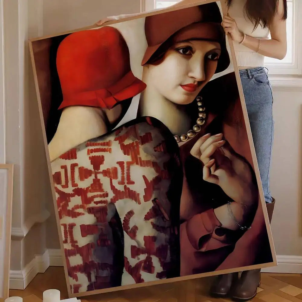 Stampa su tela da intelaiare — Homage to Lempicka