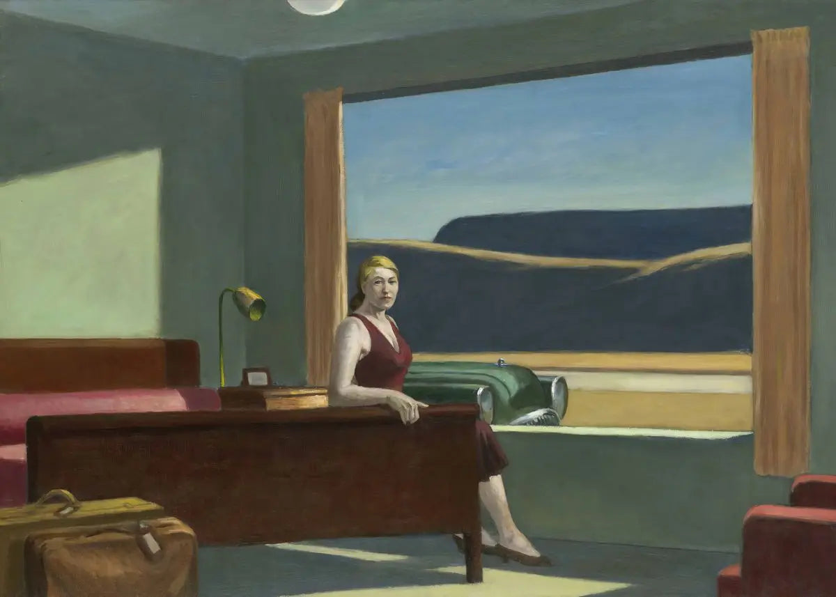 Stampa su tela da intelaiare — Homage to Hopper