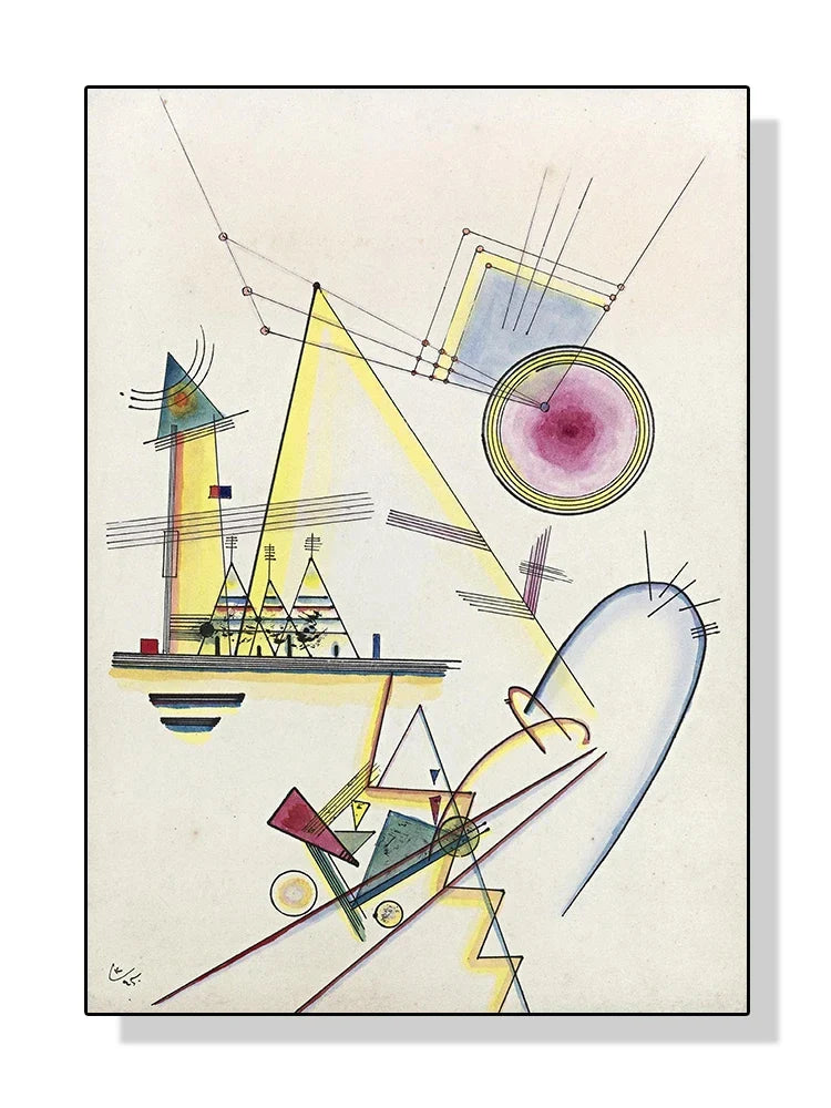 Stampa su tela da intelaiare — Homage to Kandinsky
