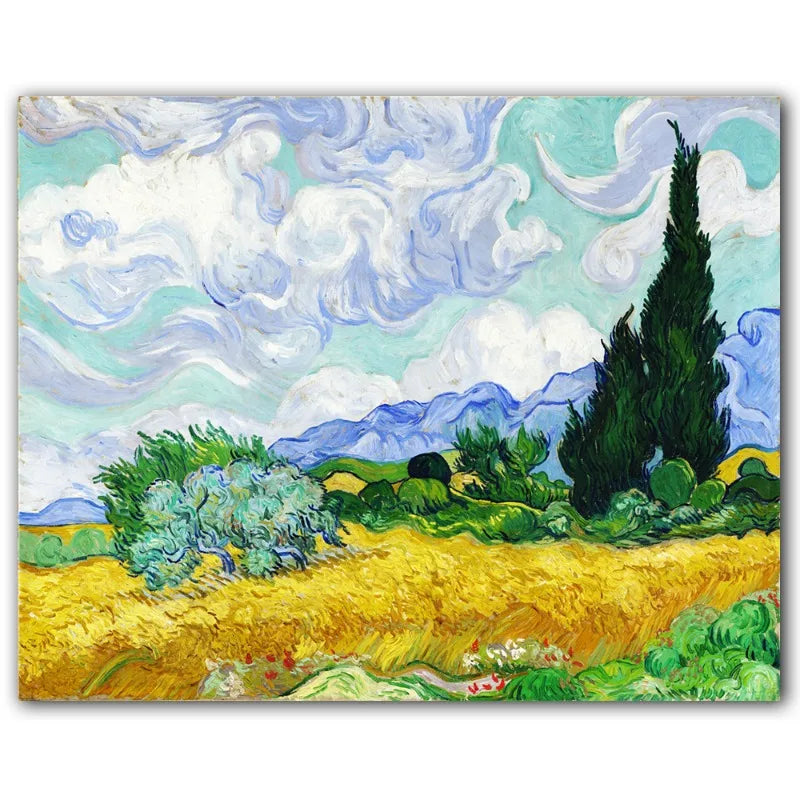 Stampa su tela da intelaiare — Homage to Van Gogh