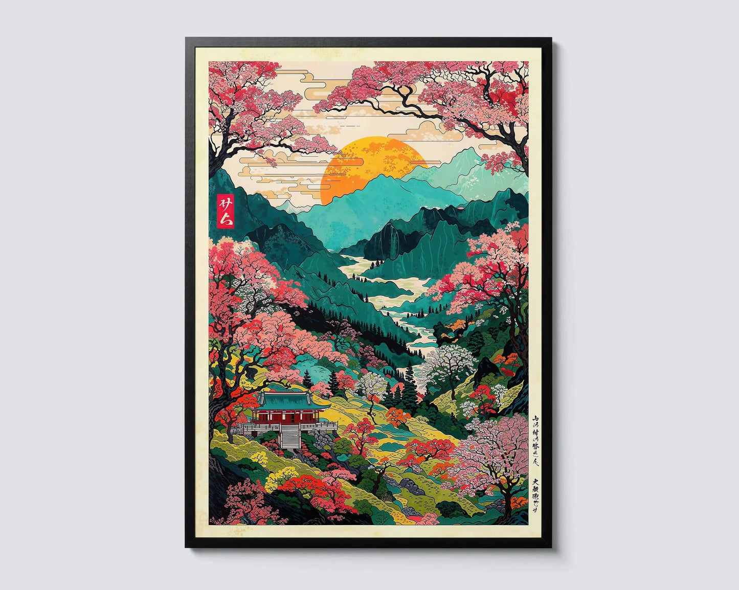 Stampa su tela da intelaiare — Monte Fuji