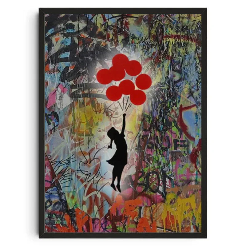 Stampa su tela da intelaiare — Homage to Banksy