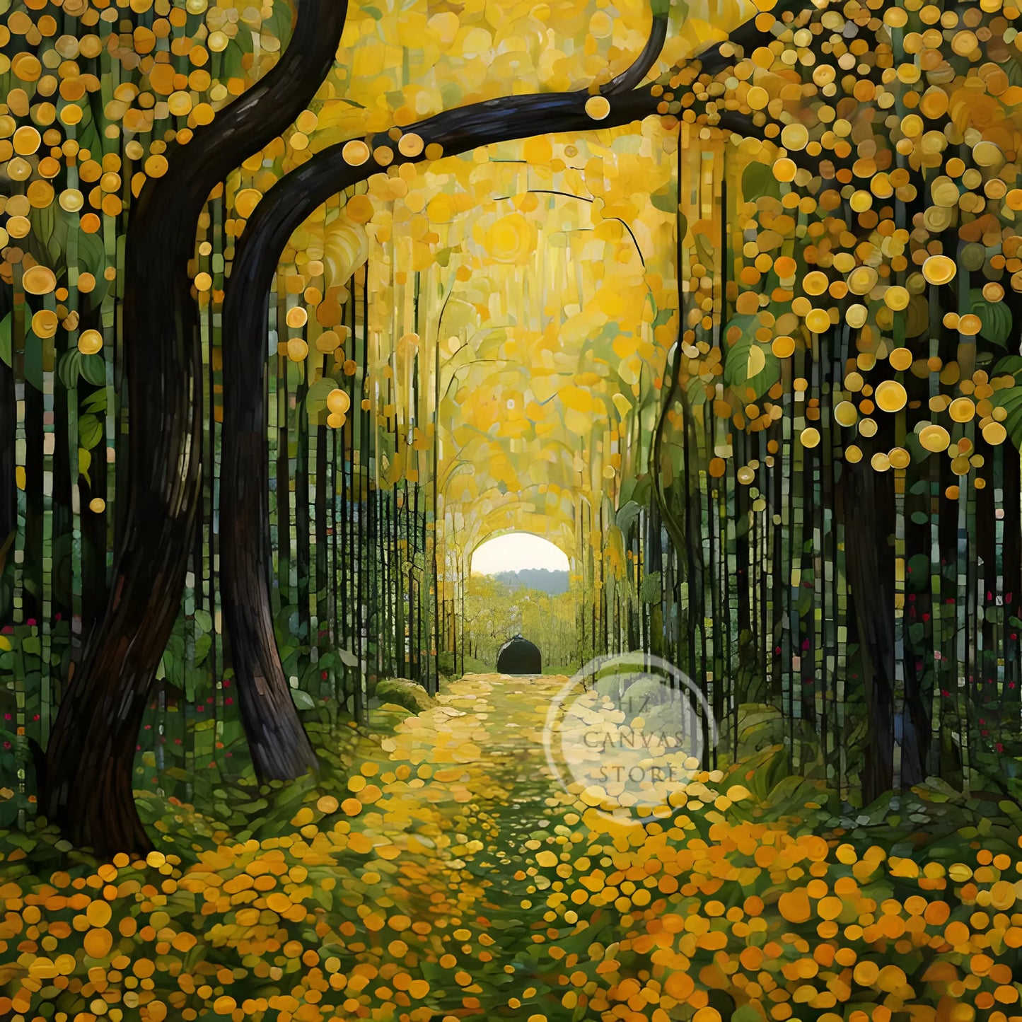 Stampa su tela da intelaiare — Homage to Klimt