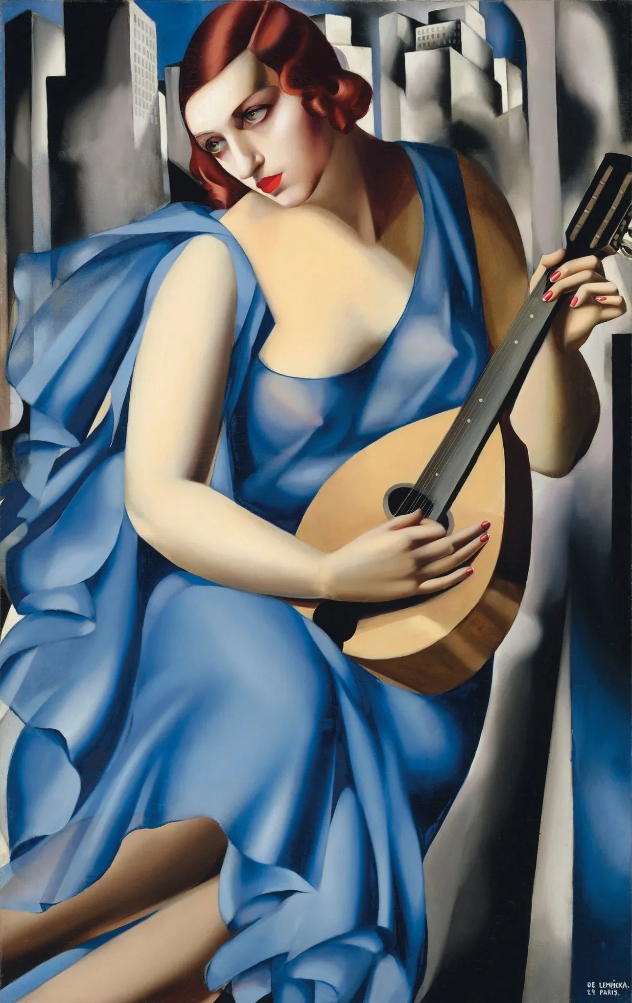 Stampa su tela da intelaiare — Homage to Lempicka