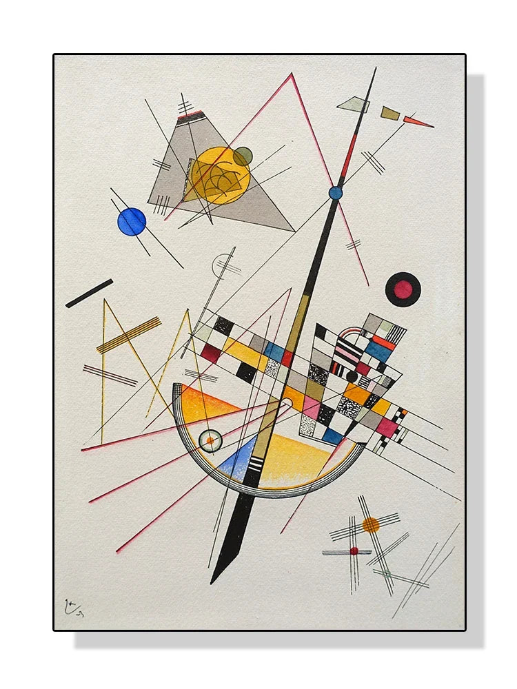 Stampa su tela da intelaiare — Homage to Kandinsky