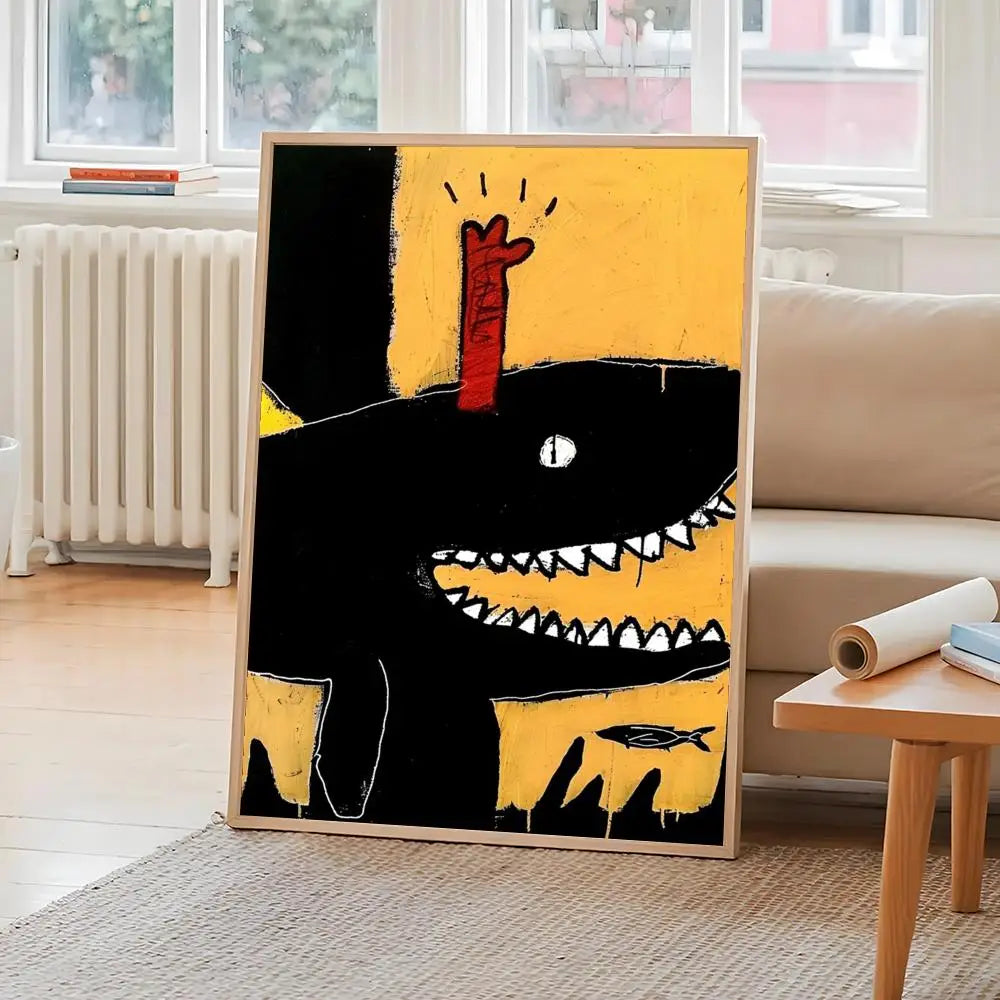 Stampa su tela da intelaiare — Homage to Basquiat