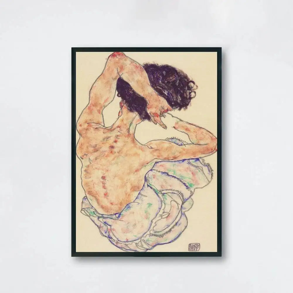 Stampa su tela da intelaiare — Homage to Schiele