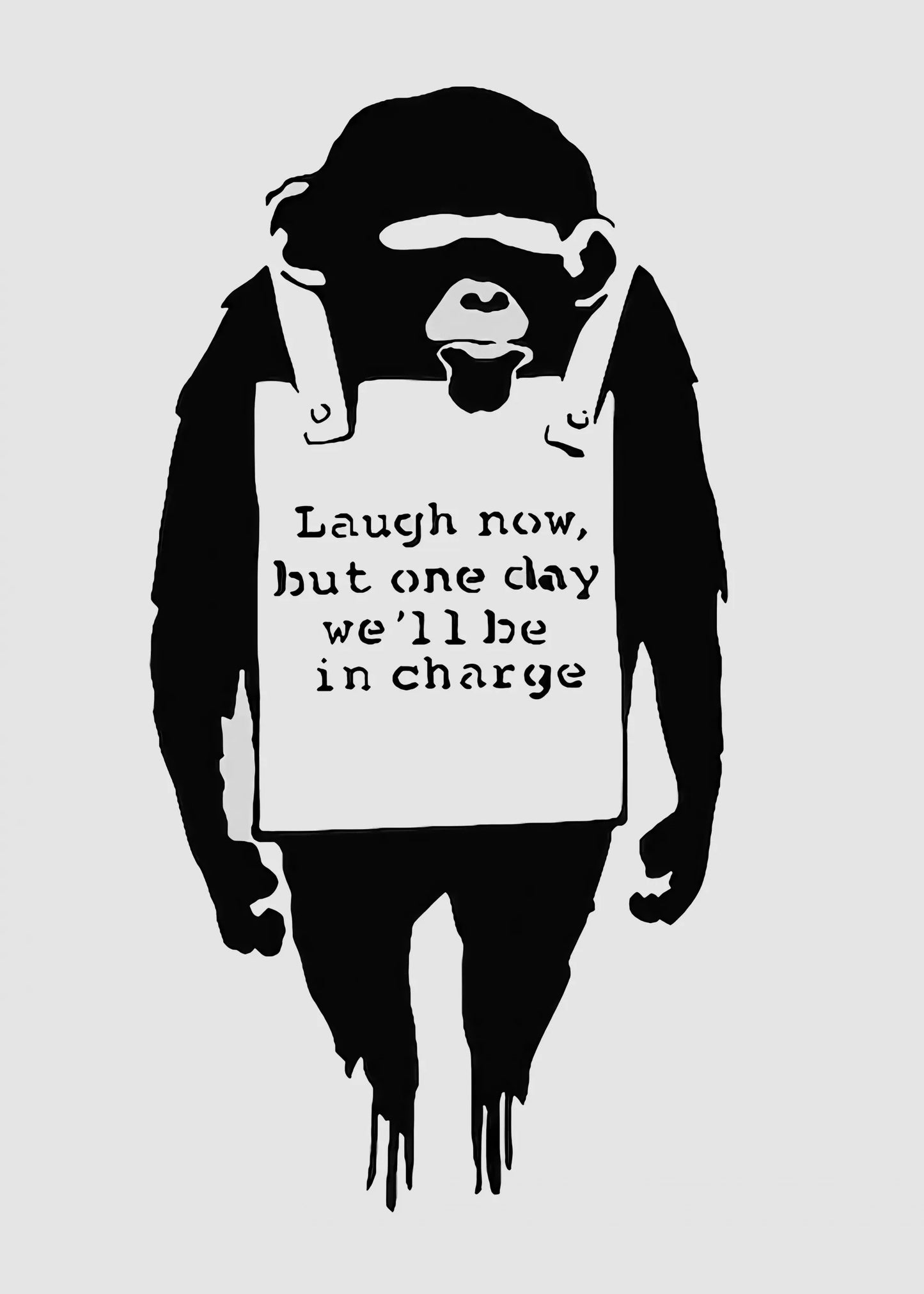 Stampa su tela da intelaiare — Homage to Banksy