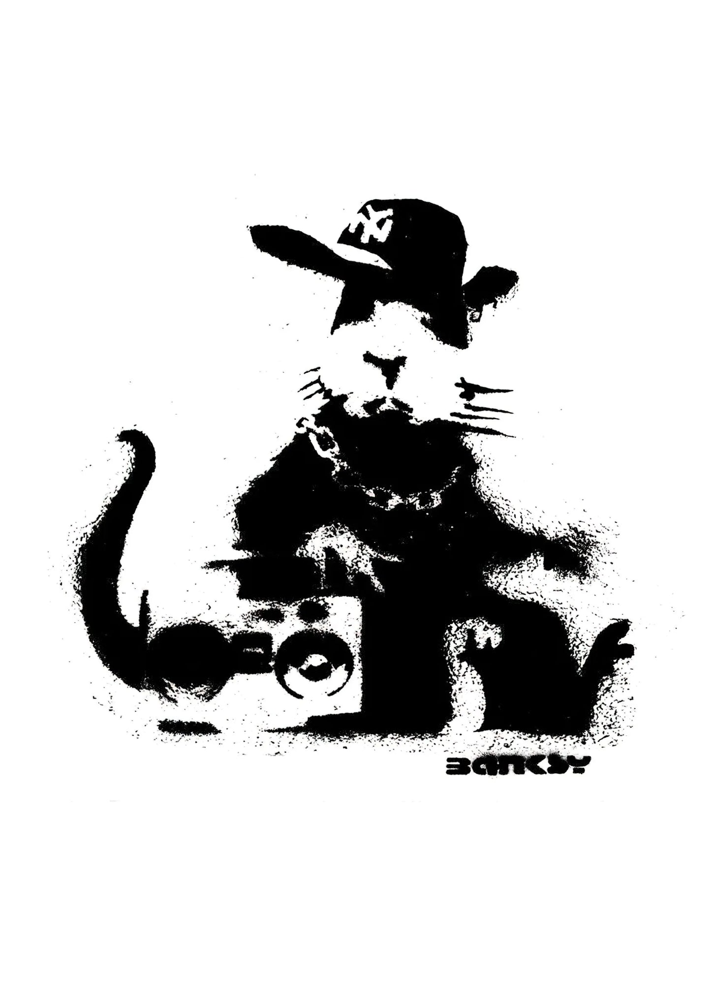 Stampa su tela da intelaiare — Homage to Banksy