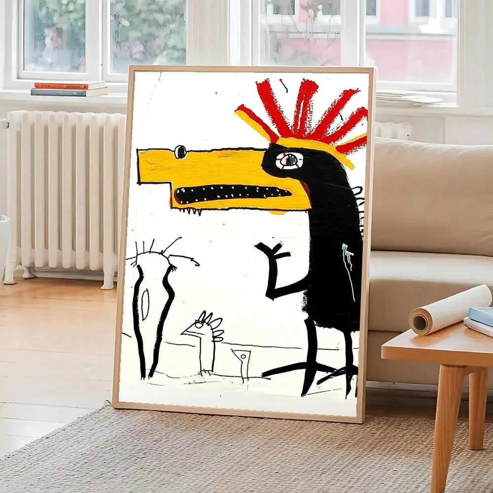 Stampa su tela da intelaiare — Homage to Basquiat