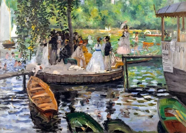 Stampa su tela da intelaiare — Homage to Renoir