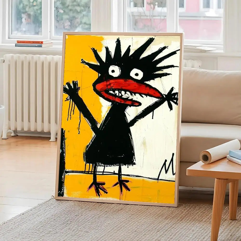 Stampa su tela da intelaiare — Homage to Basquiat