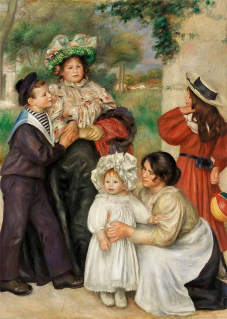 Stampa su tela da intelaiare — Homage to Renoir