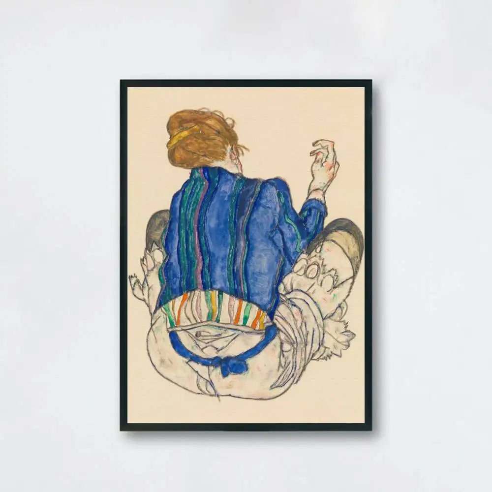 Stampa su tela da intelaiare — Homage to Schiele