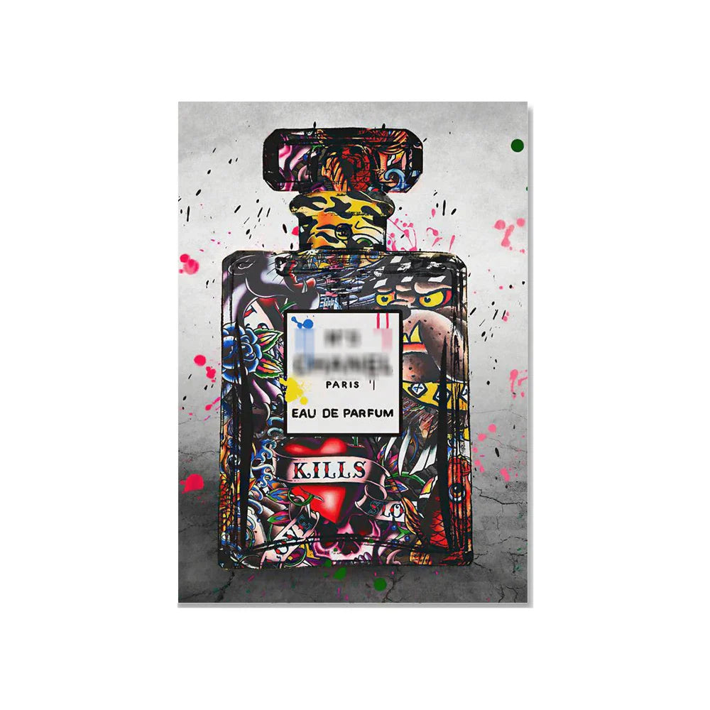Stampa su tela da intelaiare — Profumo Graffiti